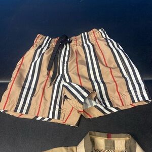 Kids Burberry swim shorts